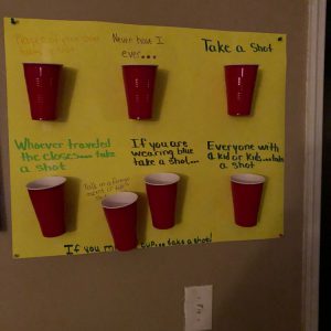 Relationships/ladies night drinking / birthday drinking board game