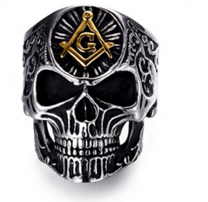 The Masonic Skull Ring 